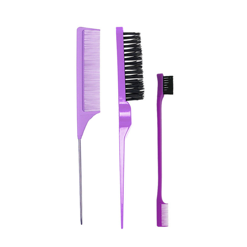 Double Head Eyebrow Brush Steel Needle Tail Hair Brushes & Combs