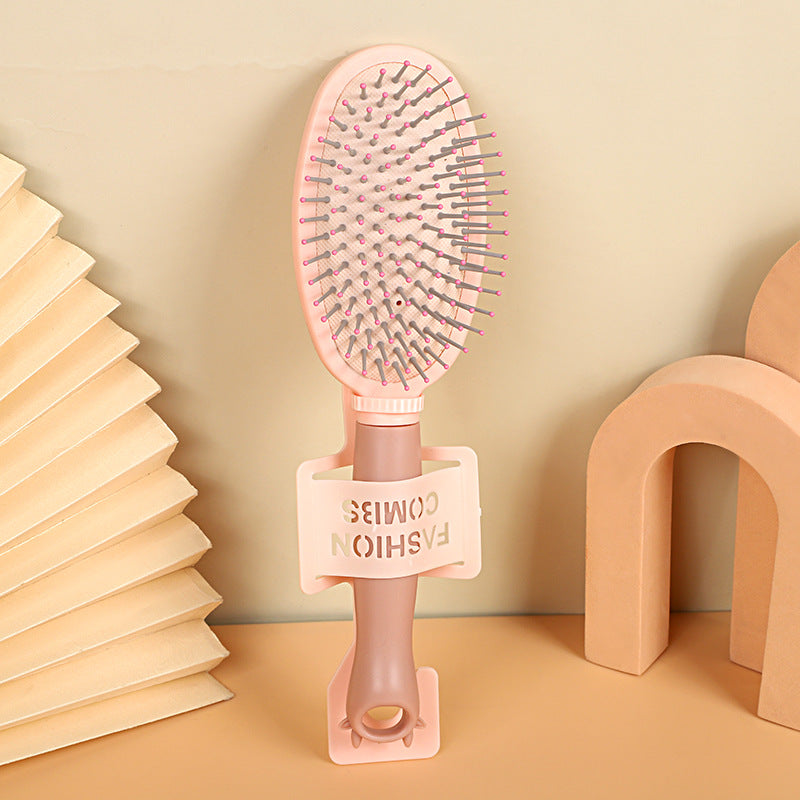 Tangle Air Cushion Ms. Long Curling Round Hair Brushes & Combs