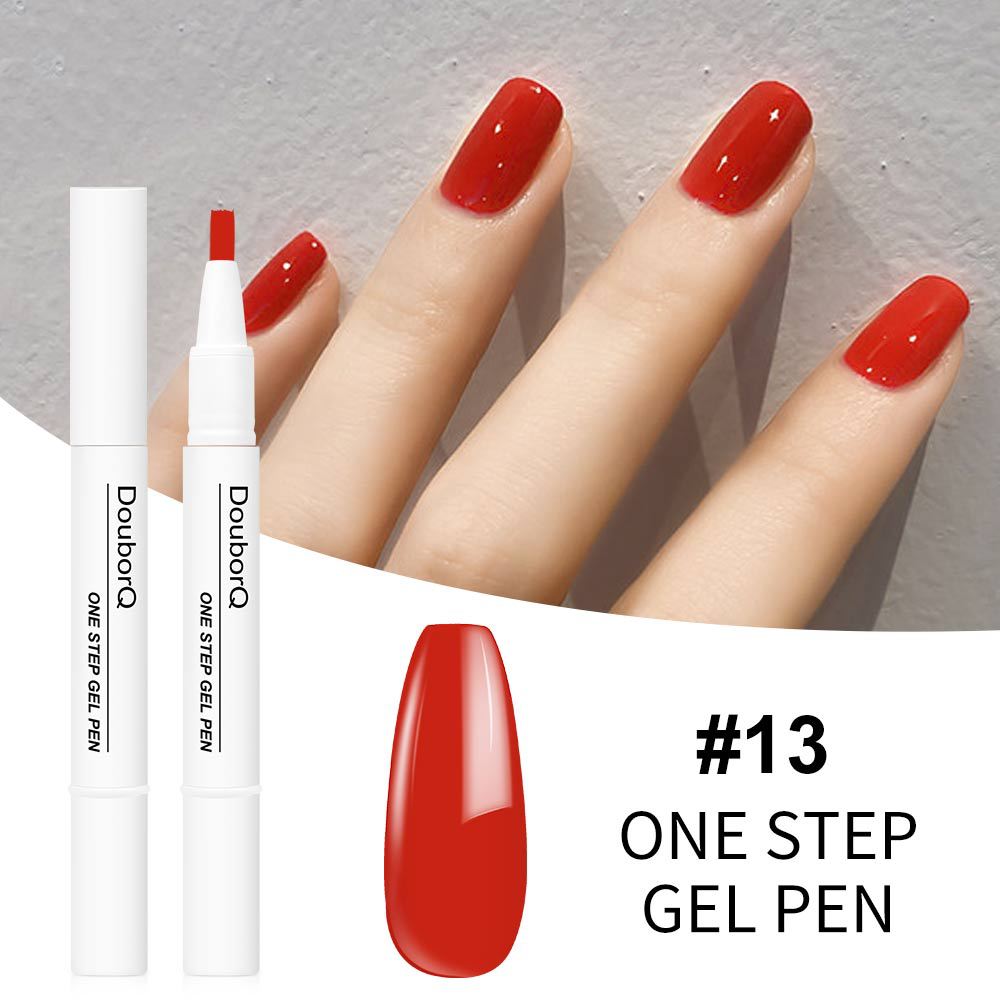 Manicure One Step Glue Pen-shaped Gel Nail Polish