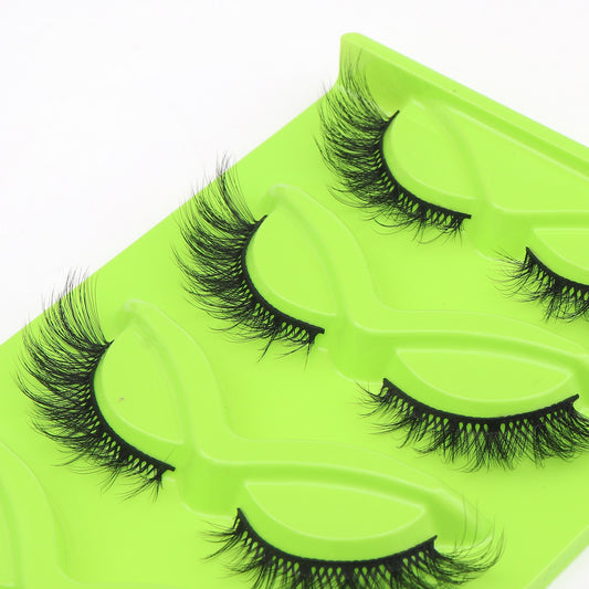 Series Oblique Flying One-piece Eyelashes Type False Lashes