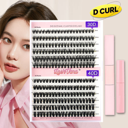 Extension Eyelash Eyelashes Natural Single Cluster False Lashes