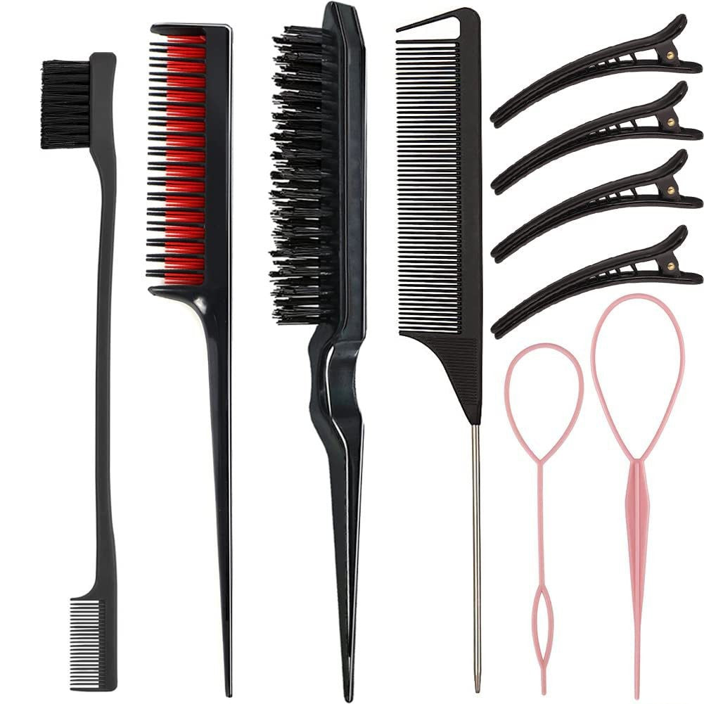 Household Hairdressing Fixed Mouse Hit Pointed Tail Hair Brushes & Combs