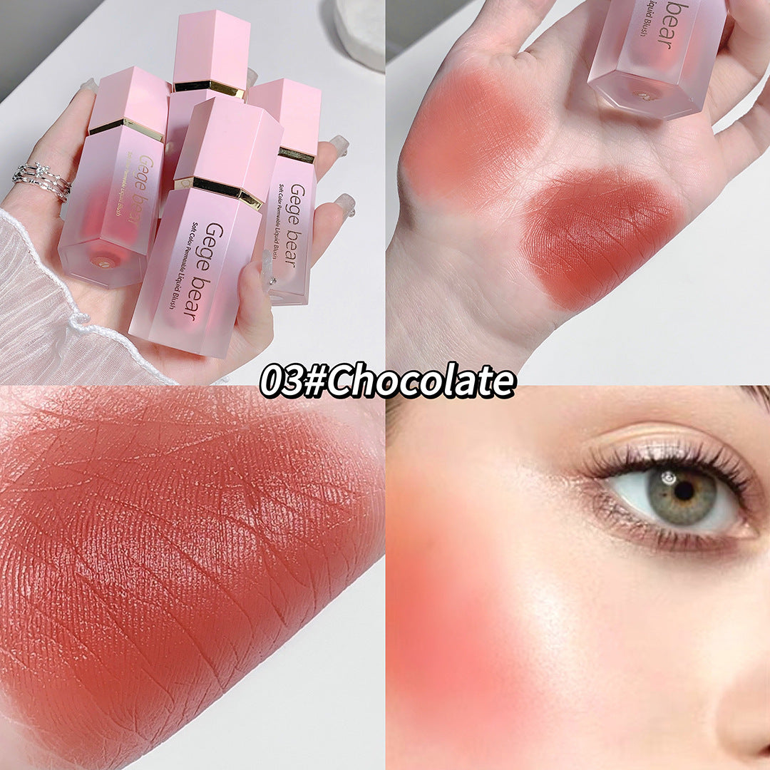 Liquid Blush Plain White Cheap Domestic Lipsticks