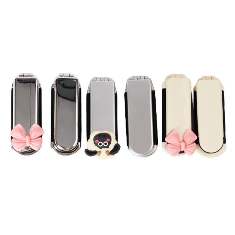 Portable Air Cushion Folding Mirror Package Hair Brushes & Combs