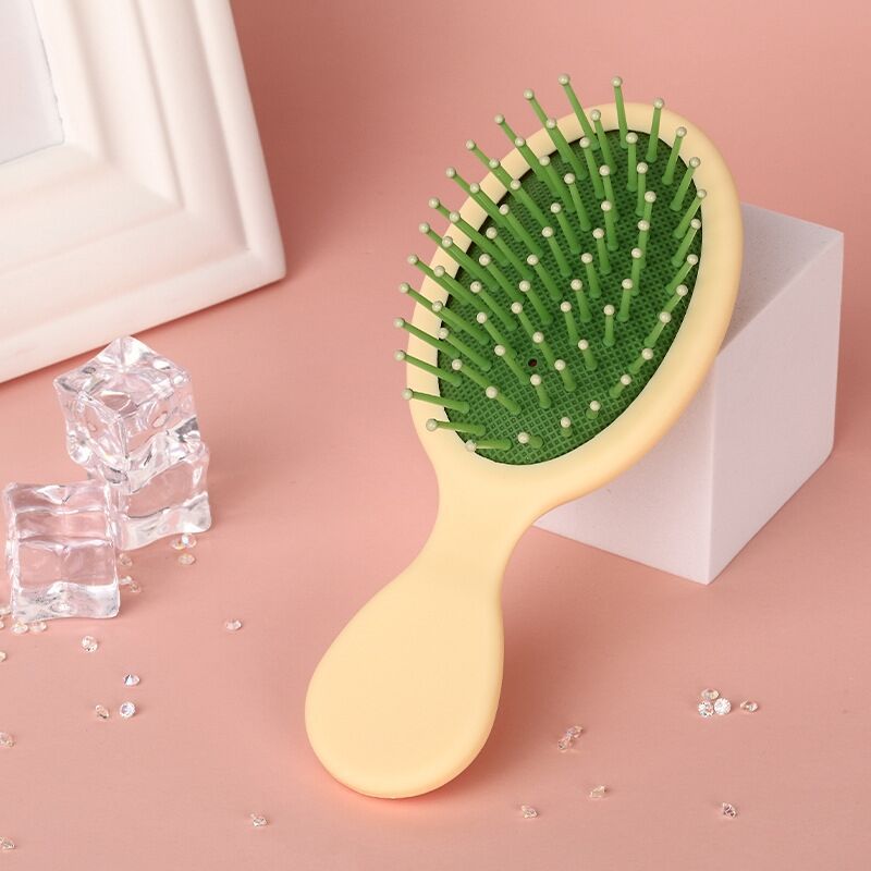 Macaron Color Air Cushion Small Portable Hair Brushes & Combs