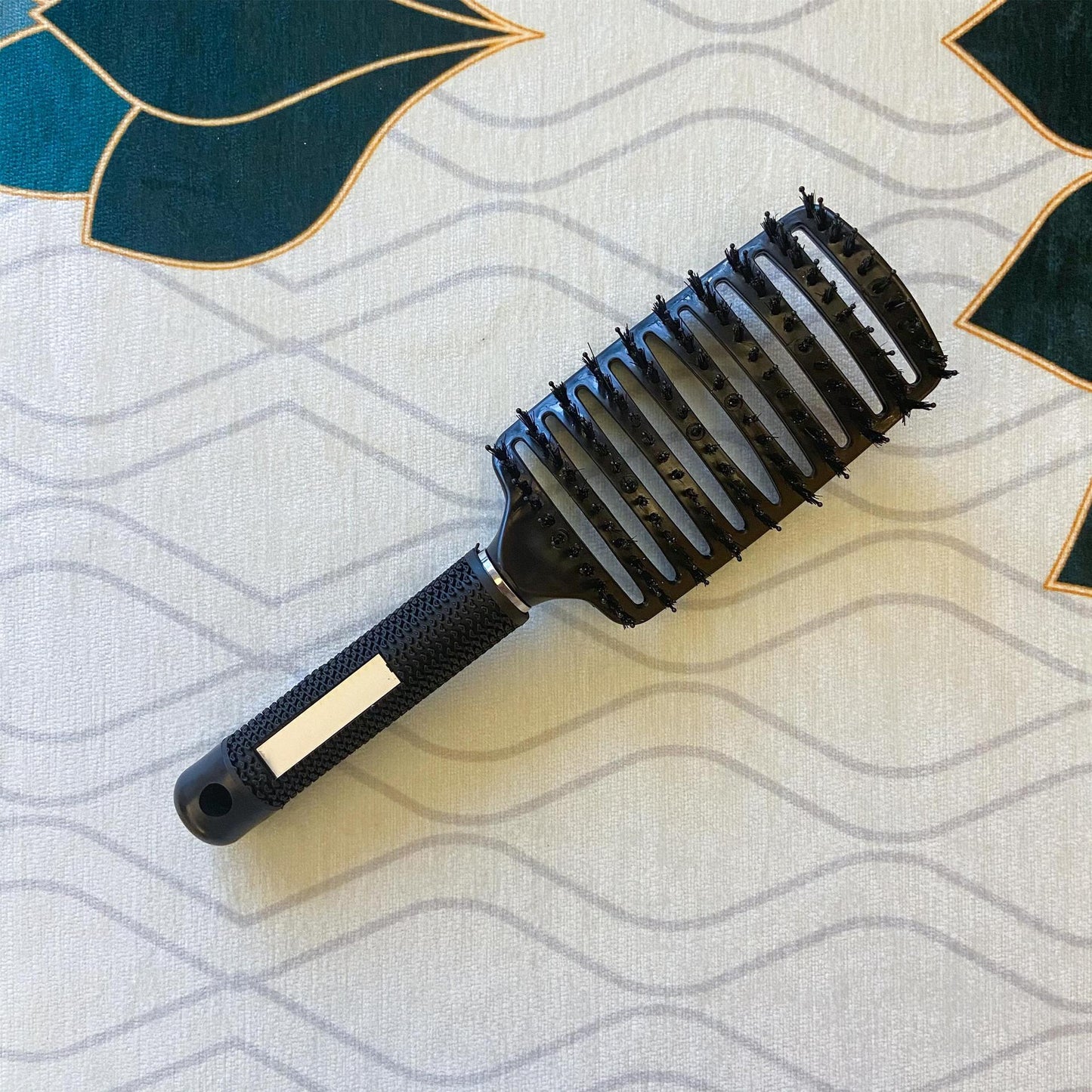 Mane Vent Smooth Curly Big Curved Hair Brushes & Combs