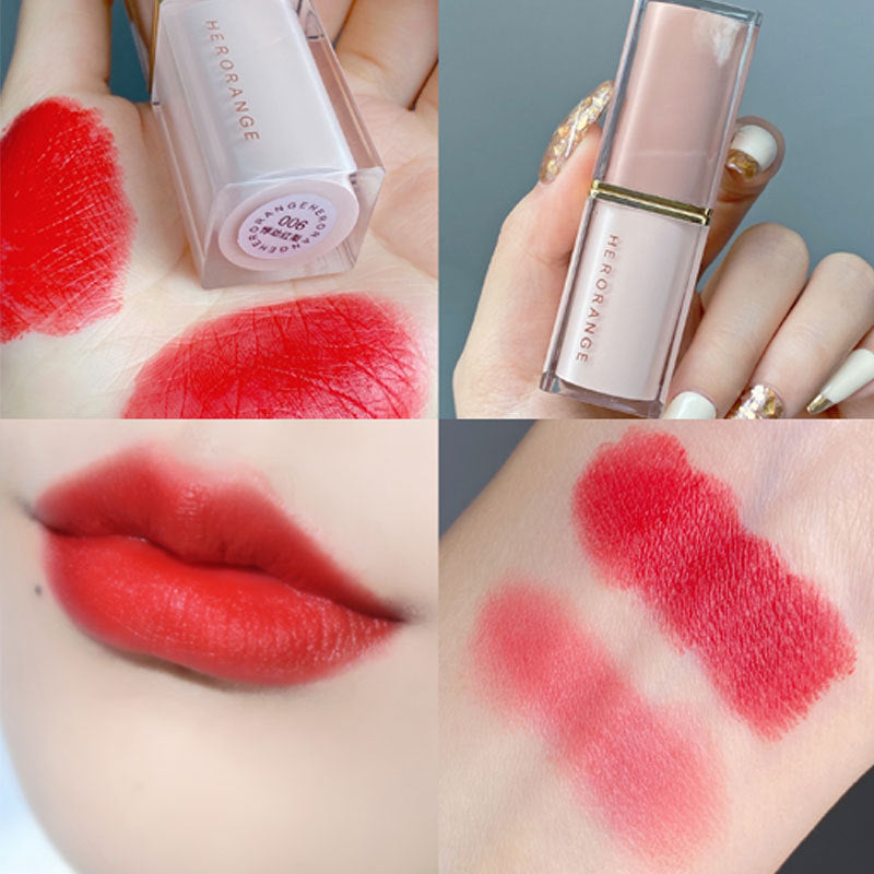 Square Tube Matte Veet Waterproof Long Lipsticks