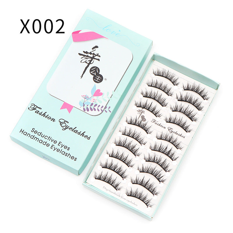 Little Demon Eyelashes Pair Thick Comic False Lashes