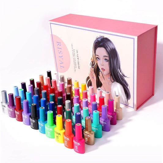 Gift Box Plastic Base Tempered Seal Nail Polish