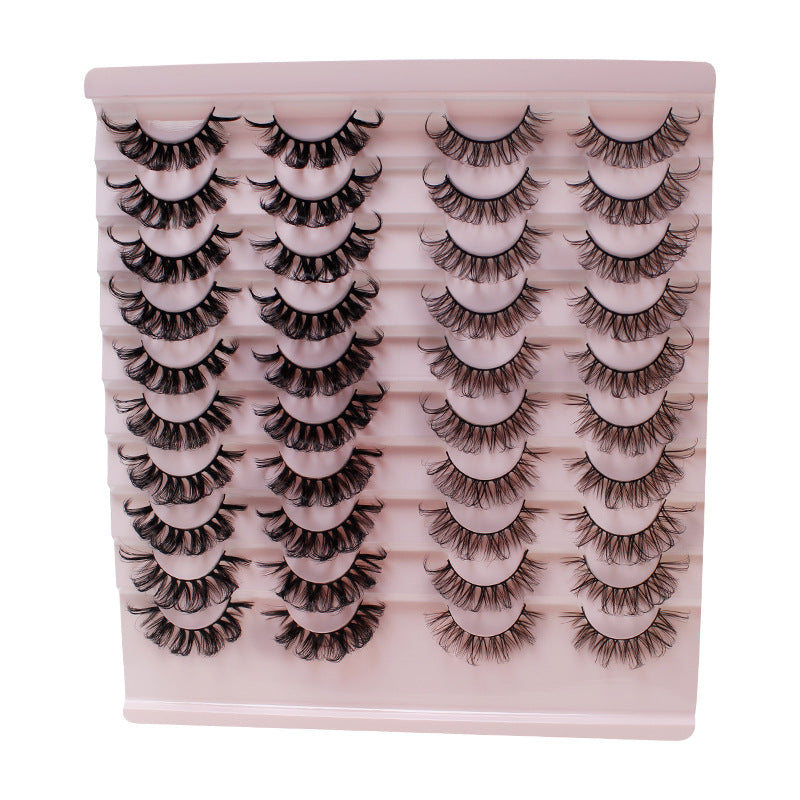 Eyelashes Stable To Russian Curling Eyelash False Lashes