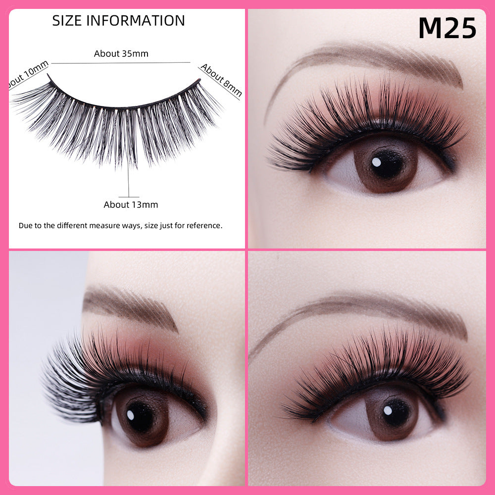 Cross High Imitation Mink Eyelashes Single False Lashes