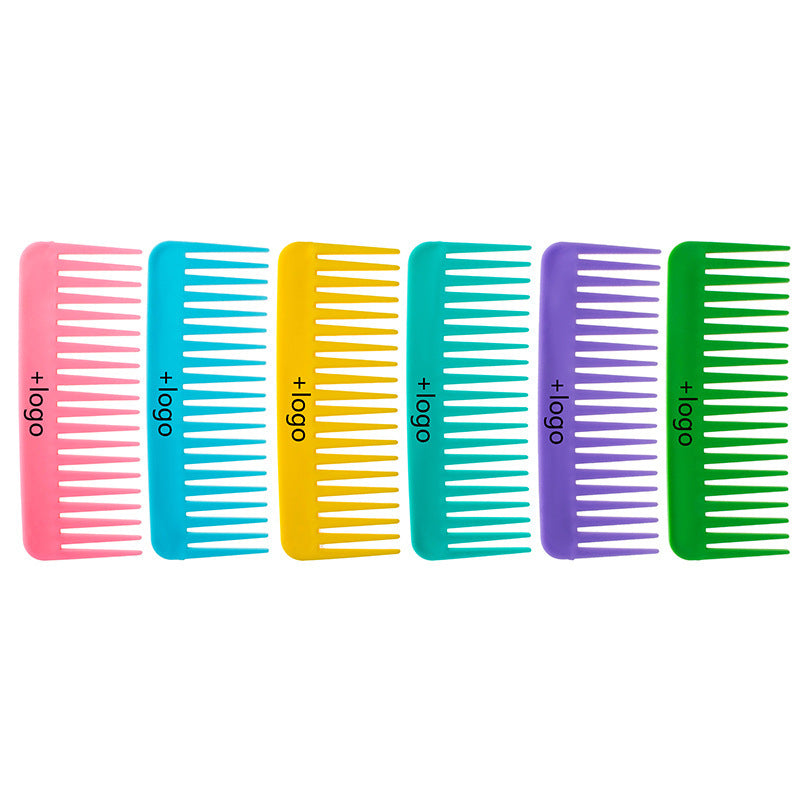 Color Straight Curly Large Tooth Tools Hair Brushes & Combs