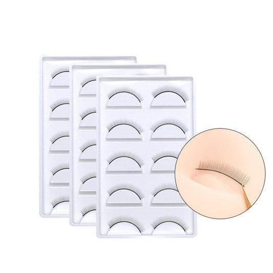 Eyelash Artist Board Display Small White False Lashes