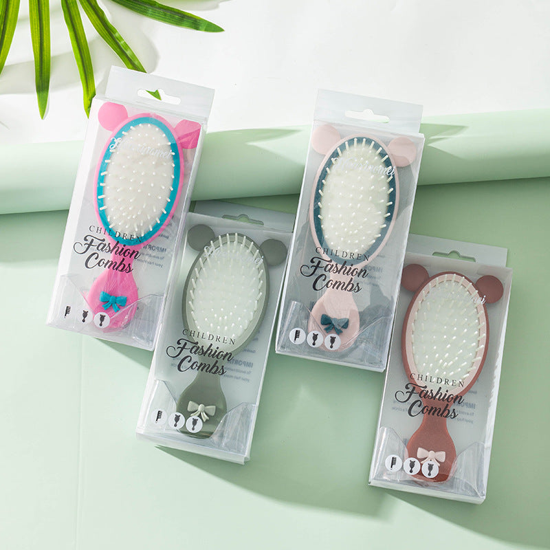 Small Air Cushion Plastic Airbag Cute Massage Hair Brushes & Combs