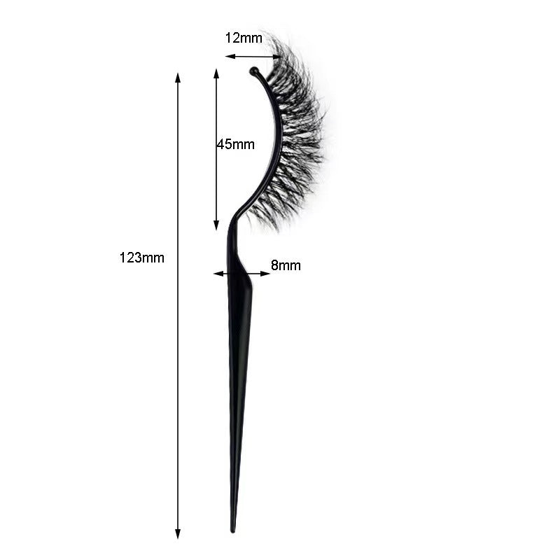 Device Beauty Strip Display Stand Board Making Artifact Black False Lashes