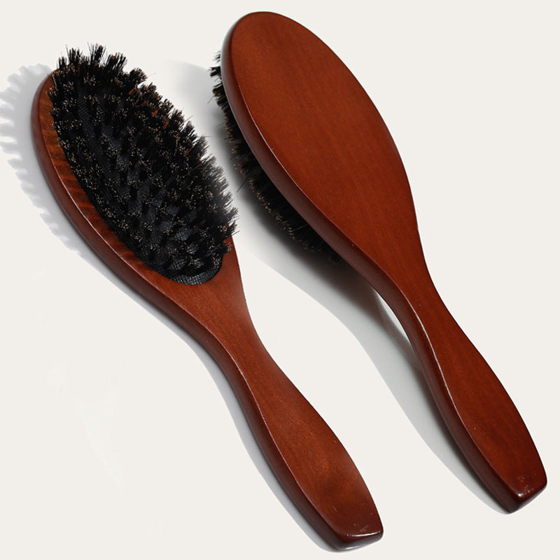 Portable Hairdressing Wooden Airbag Massage Meridian Hair Brushes & Combs