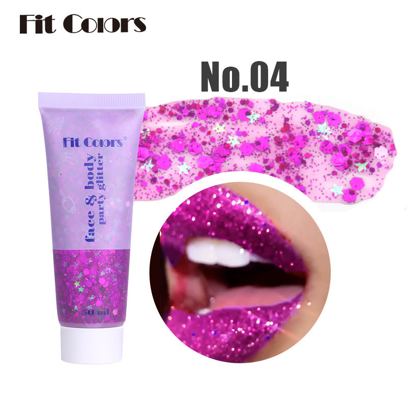 Gel Mermaid Scales Body Stage Polarized Eyeshadow