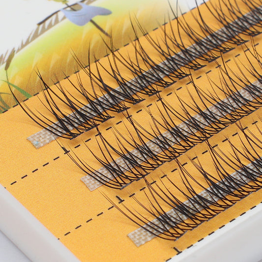 Fishtail Grafting Individual Eyelash Natural Thick False Lashes