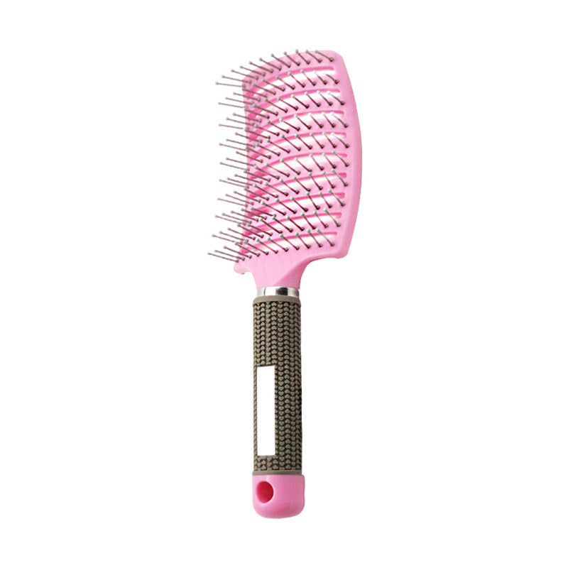 Big Curved Vent Wig Bristle Plastic Hair Brushes & Combs