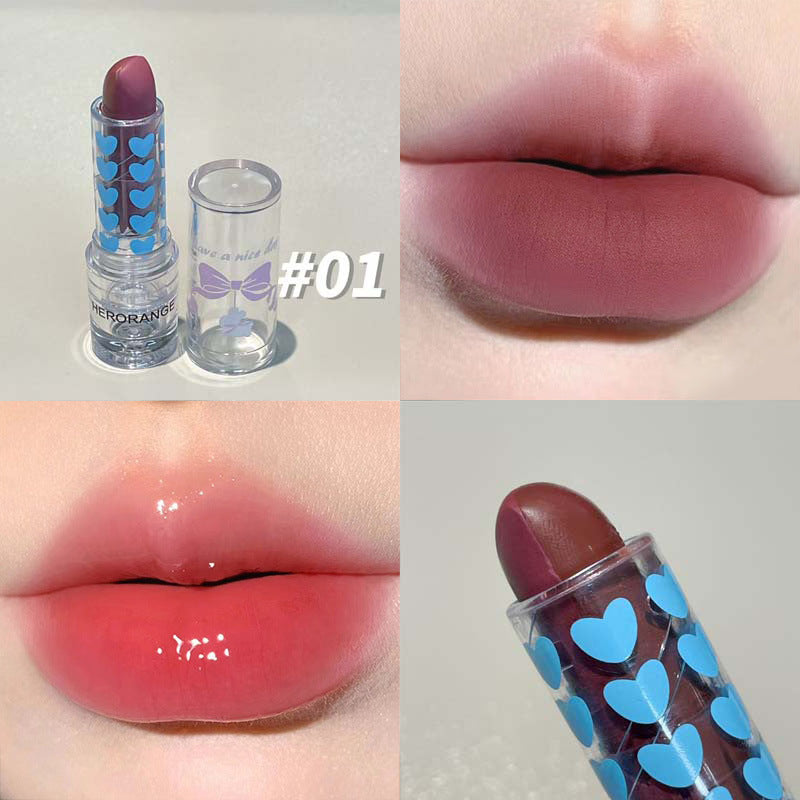 Veet Two-color Mud Nude Color Series Lipsticks