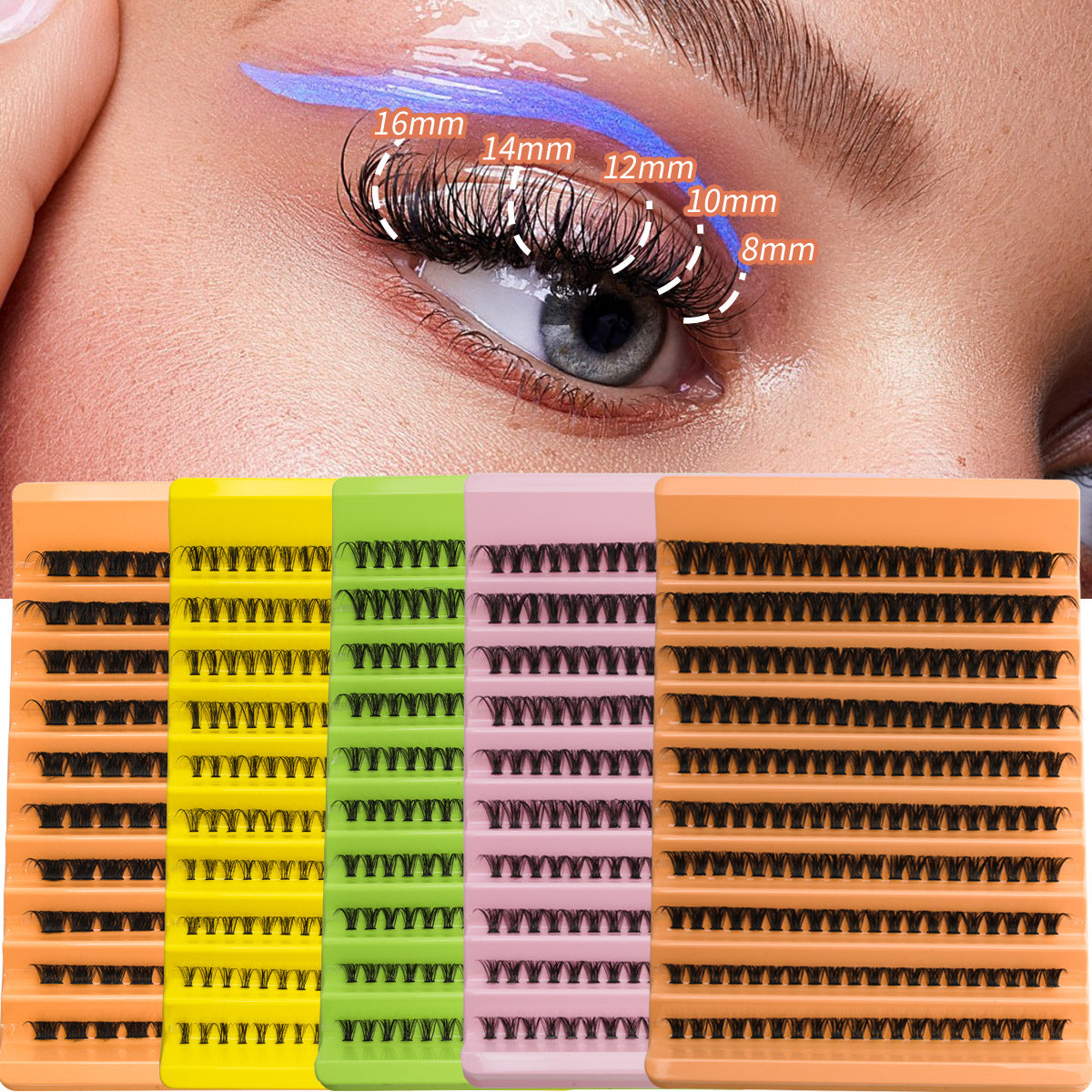 Segment Eyelashes Suit Single Cluster Individual False Lashes