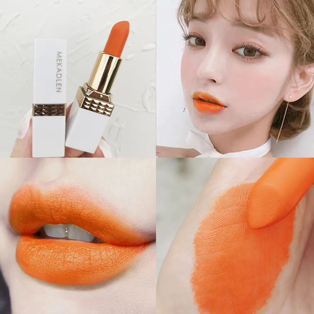 Orange Carrot Rose Plum Cherry Party Plain Lipsticks