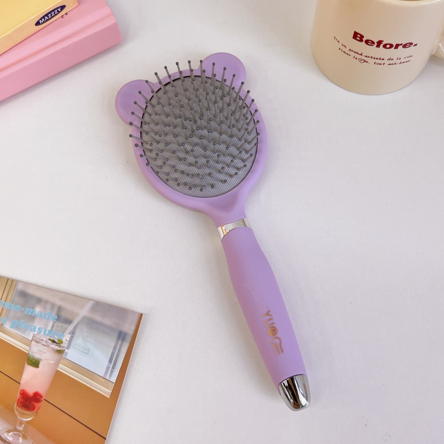 Massage Hairdressing Smooth Not Knotted Fluffy Hair Brushes & Combs