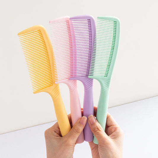 Ms. Long Hairdressing Flat Plastic Household Hair Brushes & Combs