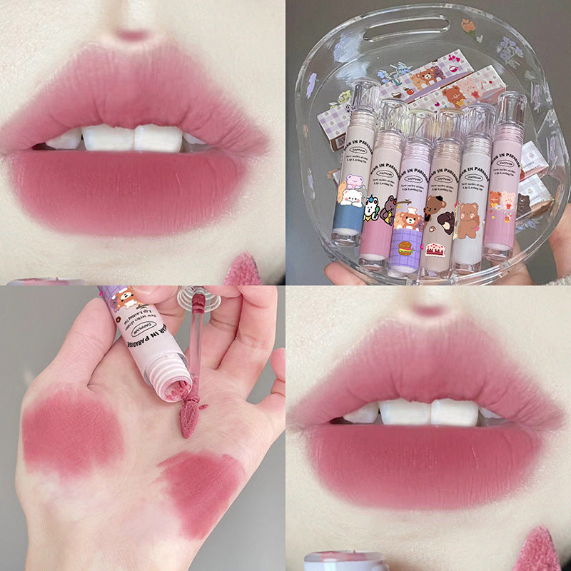 Busy Balm Matte Finish Veet White No Lipsticks