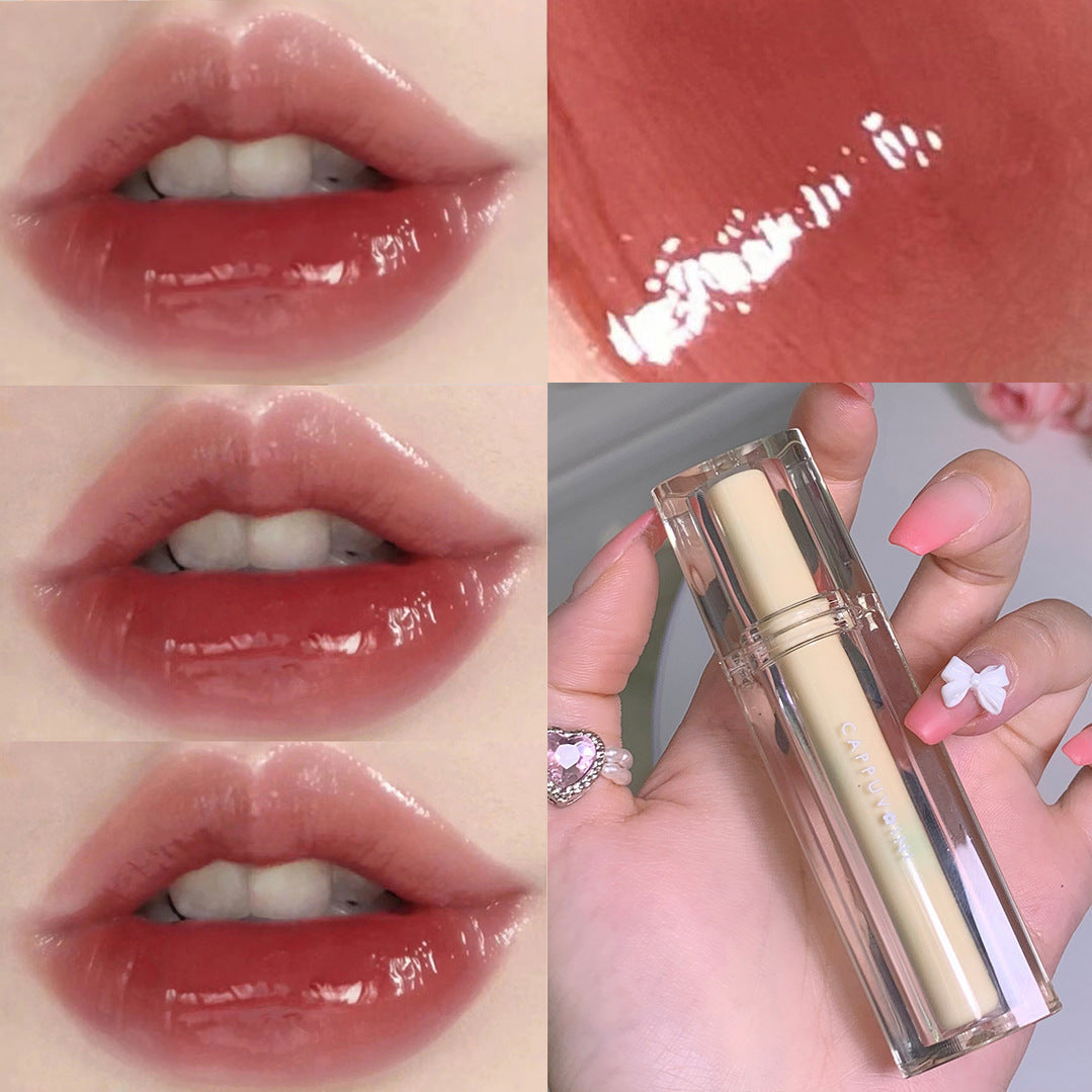 Iced Tea Mirror Lacquer Moisturizing Water Lipsticks