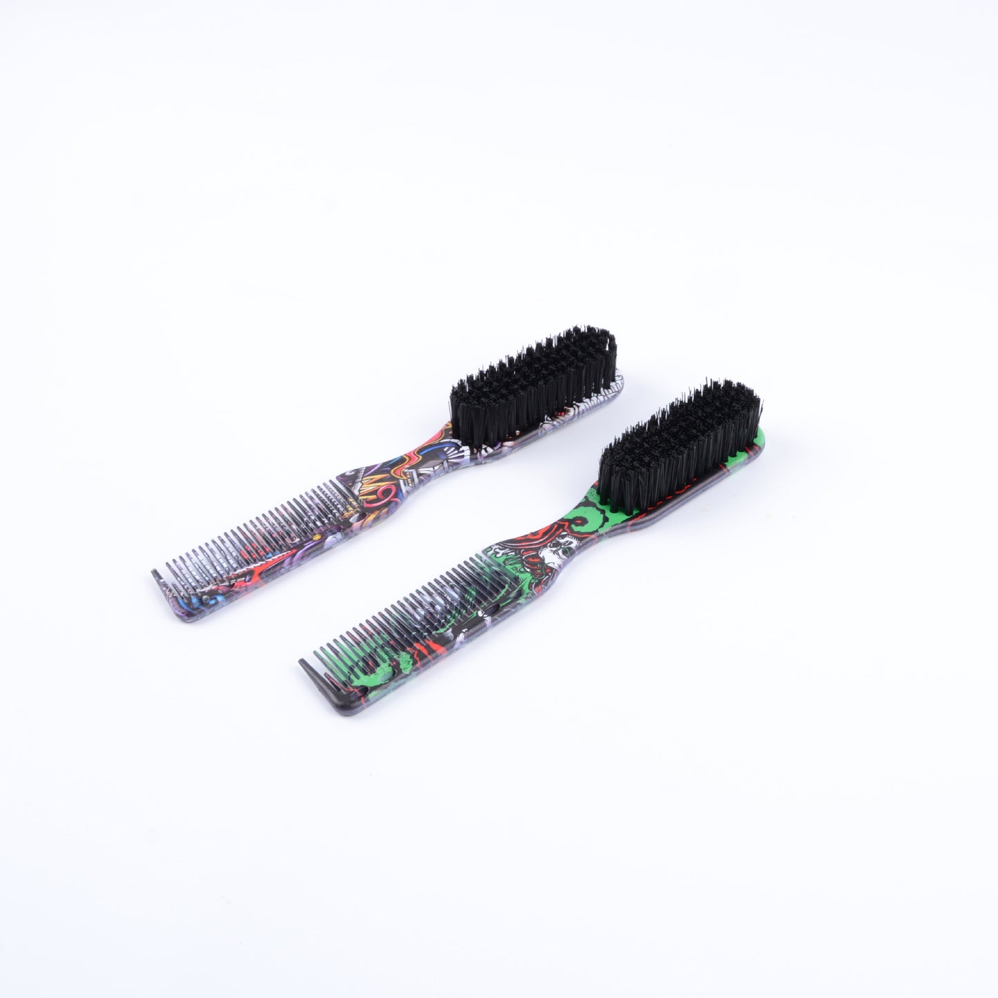 Hairdressing Styling Flat Shaving Brush Double Hair Brushes & Combs