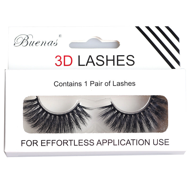 Cross High Imitation Mink Eyelashes Single False Lashes