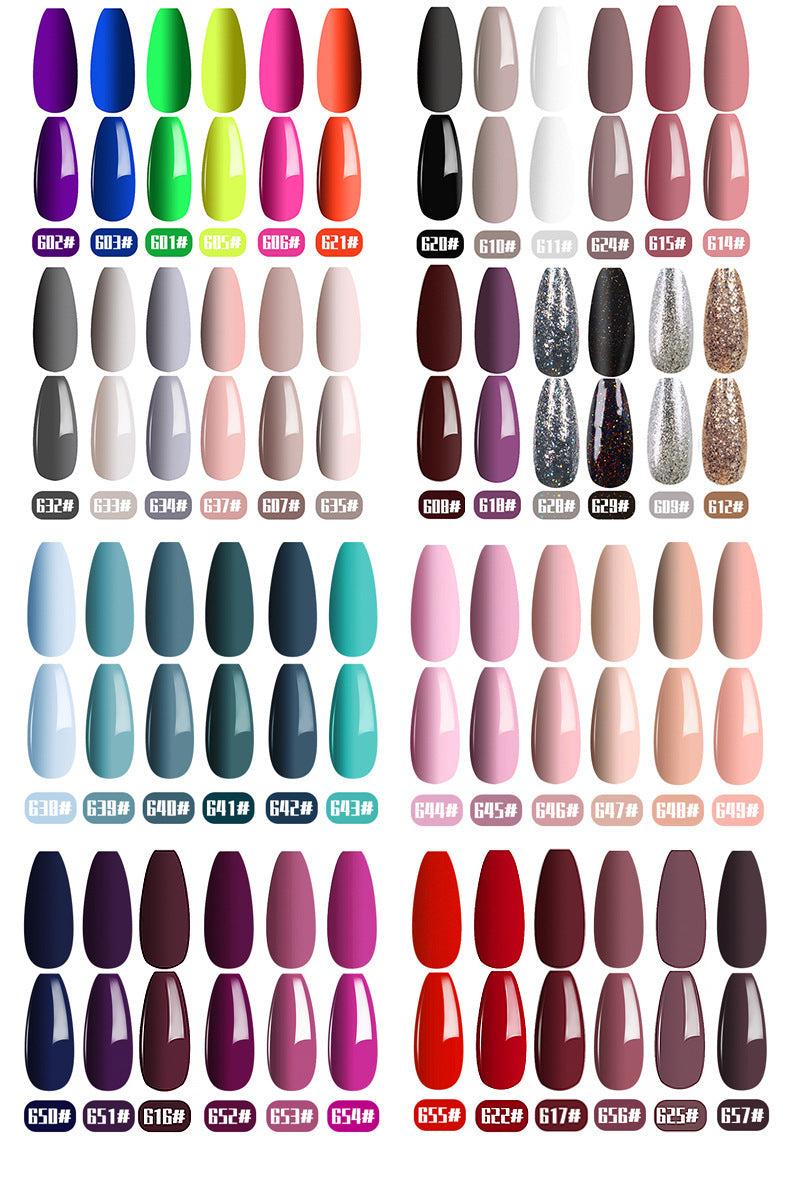 Bottom Rubber Seal Layers Uv Colors Nail Polish