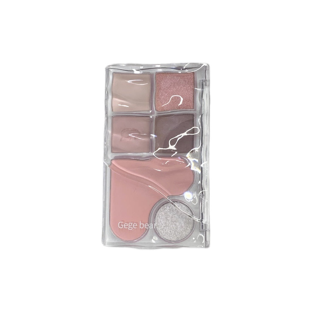 Bear Light Shadow Comprehensive Plate Soft Greasy Eyeshadow