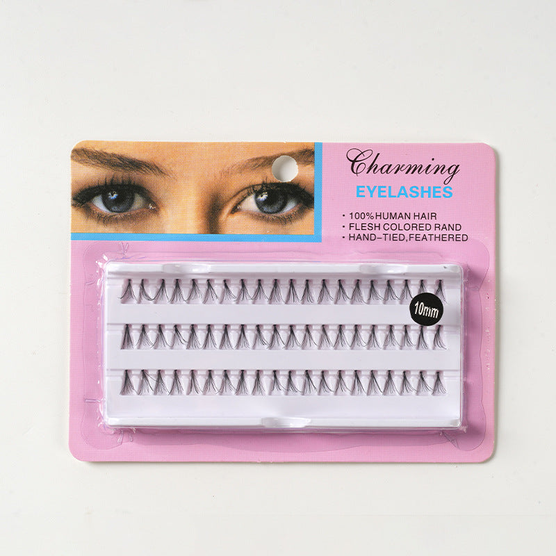 Eyelashes Artificial Fiber Eyelash Adhesive Individual False Lashes