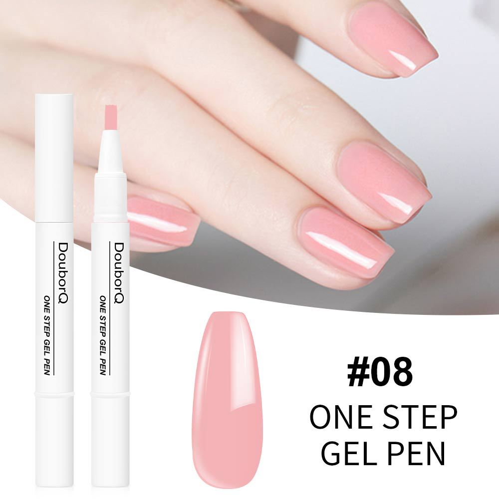 Manicure One Step Glue Pen-shaped Gel Nail Polish