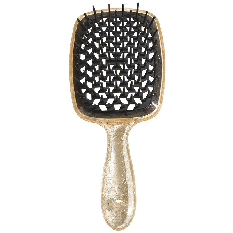 Platinum Flying Honeycomb Folding Straight Vent Hair Brushes & Combs