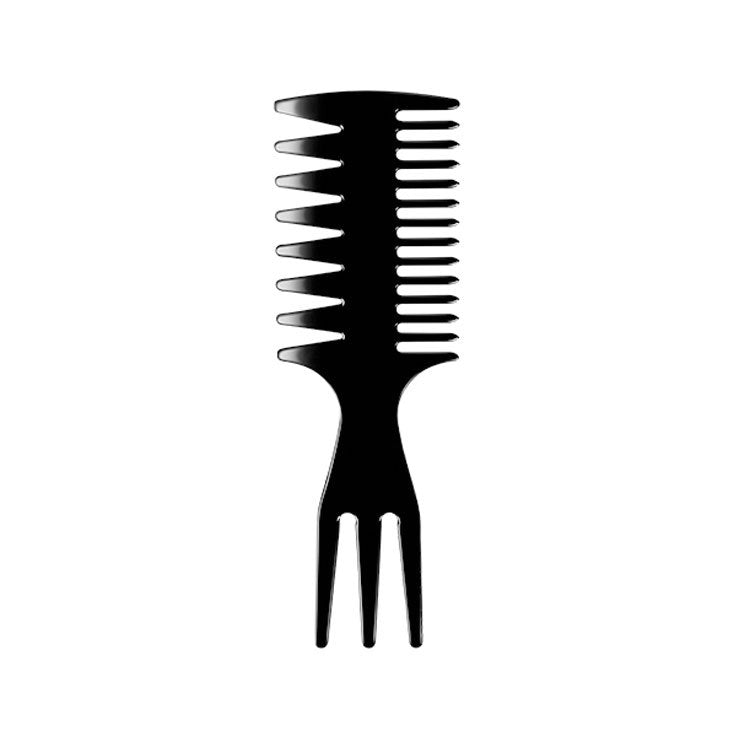 Men's Large Slicked Back Hairstyle Special Styling Hair Brushes & Combs