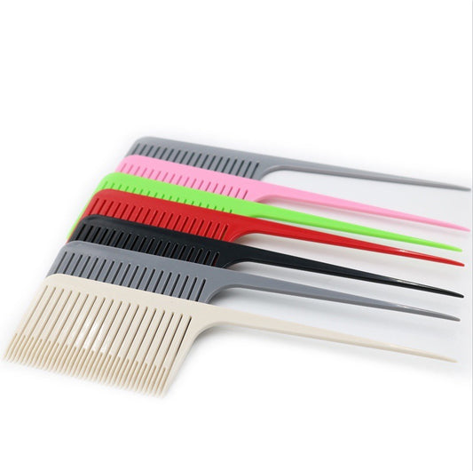 Plastic Needle Pointed Tail Treatment Dyeing Hair Brushes & Combs