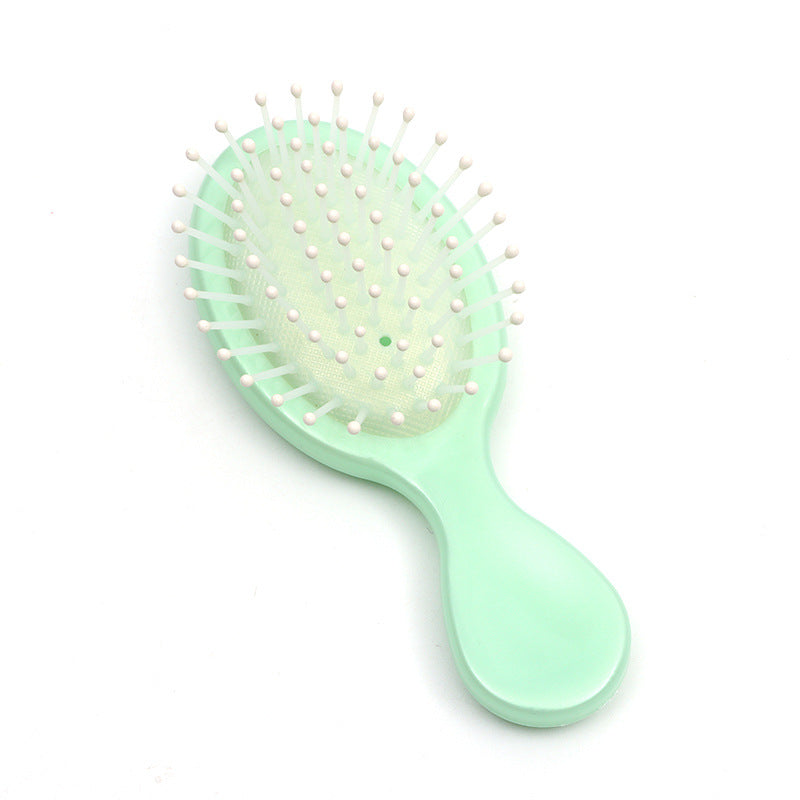 Portable Pearlescent Mermaid Travel Mini Pocket Hair Brushes & Combs