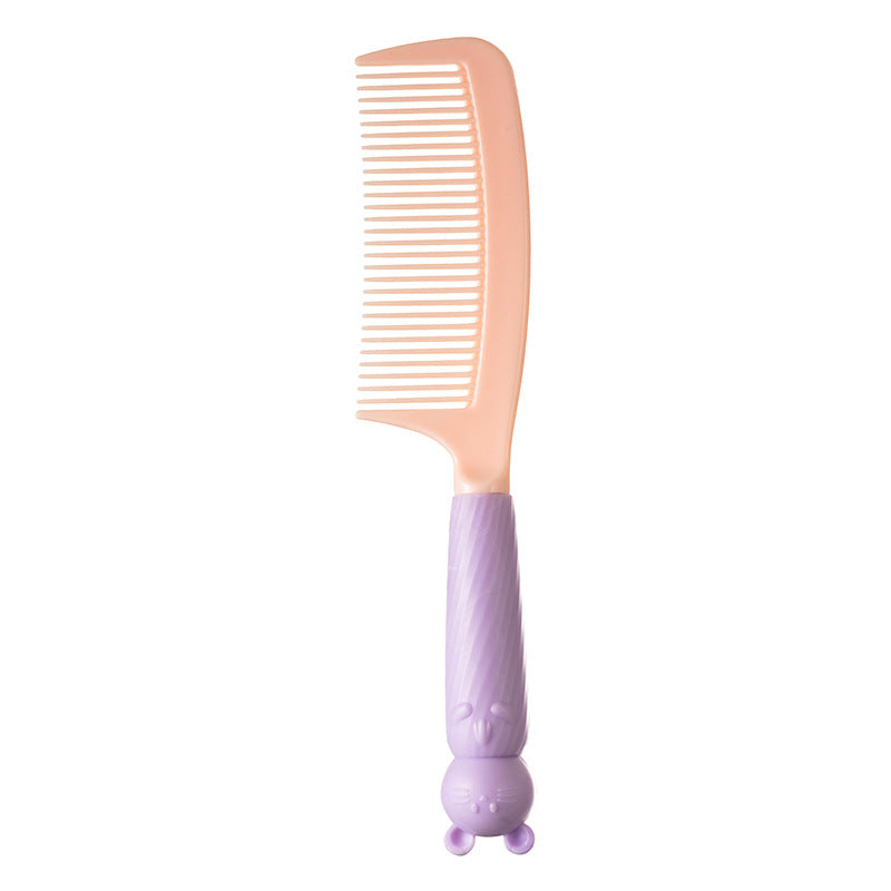 Children's Cartoon Cat Soft Adorable Household Long Cute Hair Brushes & Combs