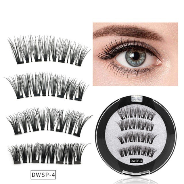 Eyelash Magnetic Suction Magnet Supernatural Whole False Lashes