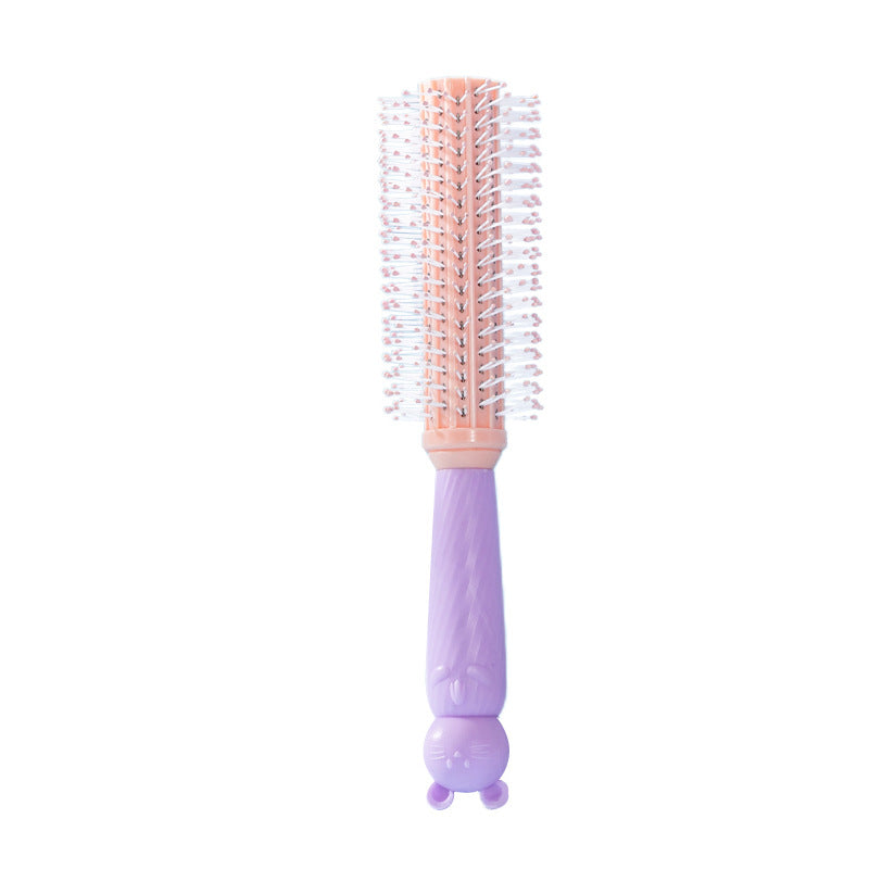 Matching Cat Curling Unisex Household Rolling Hair Brushes & Combs