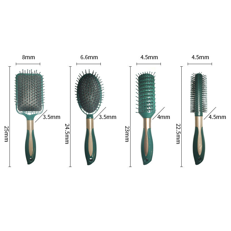 Plastic For Massage Airbag Curly Hairdressing Hair Brushes & Combs