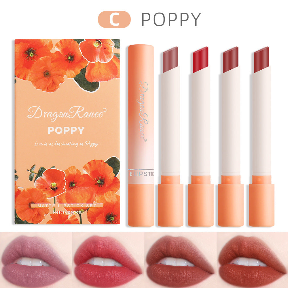 Box Matte Finish Eating Soil Pumpkin Dirty Lipsticks