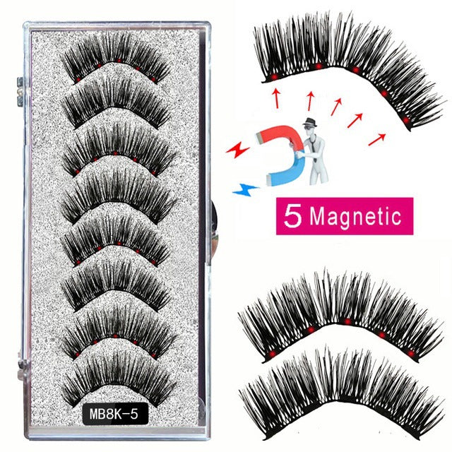 Magnetic Eyelashes Suit Natural Thick Series False Lashes