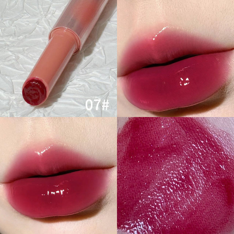 Women's Light Full Lips Pseudo Plain White Lipsticks