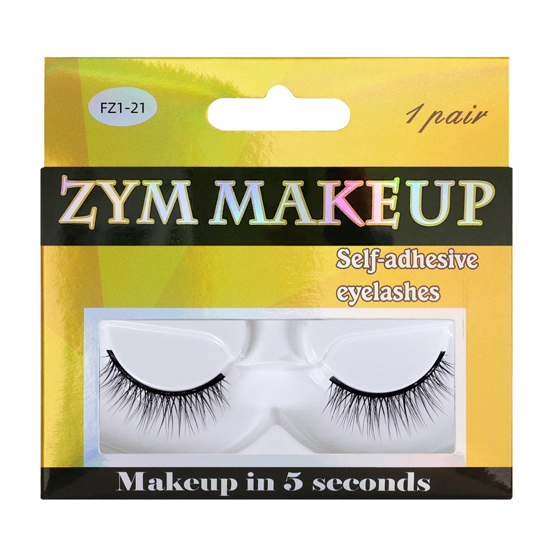 Self-adhesive Eyelashes Package Bie Beginner Comes False Lashes