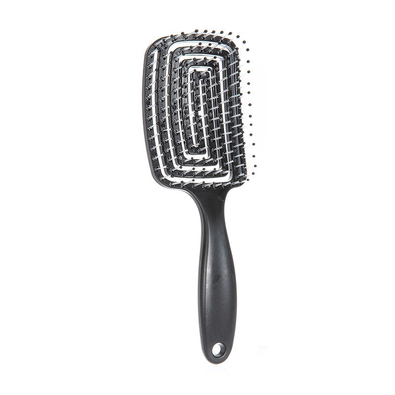 Women's Portable Hollow Vent Oil Head Styling Hair Brushes & Combs