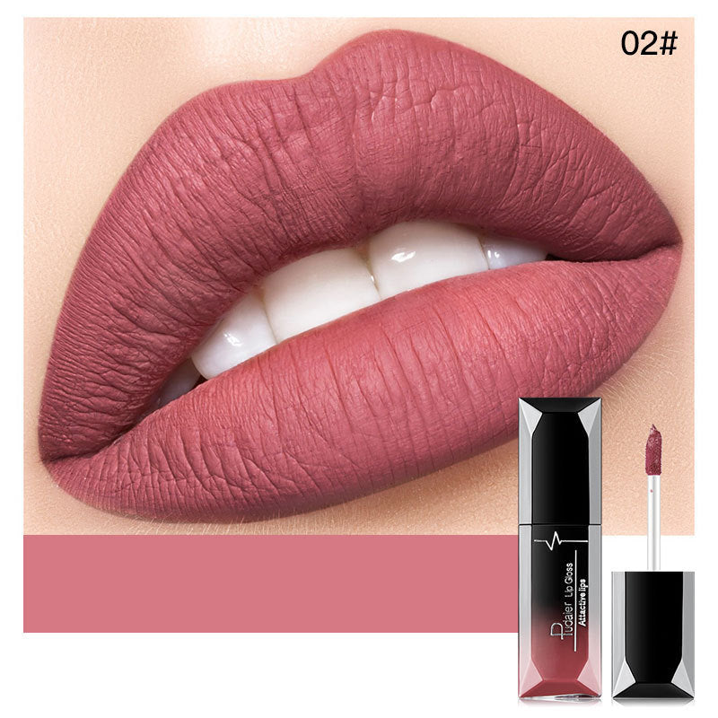 Color Matte Finish Liquid Rendering No Lipsticks